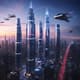 500 Futuristic City AI Prompts - Sci-Fi Urban Landscapes for Visionary Creators and Digital Artists 5