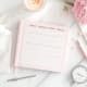 Blush Fitness Femme - Pink Minimalist Workout Planner - Stylish Wellness Organizer for Focused Fitness and Healthy Living 4
