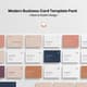 Modern Business Card Template Pack - Clean and Stylish Design for Professional Branding and Effortless Customization 5