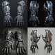 Fangborn Retractable Claw Gauntlets - Visionary Concept Weapon and Armor Design for Creators 5