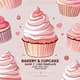 Bakery & Cupcake Shop Flyer Template - Sweet Treat Promo Design - Editable Marketing Flyer for Bakeries and Dessert Shops 1