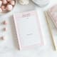 Blush Fitness Femme - Pink Minimalist Workout Planner - Stylish Wellness Organizer for Focused Fitness and Healthy Living 6