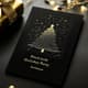 Black Gold Chic Holiday Party Invitation - Elegant Festive Invitation Template for Stylish Seasonal Celebrations 5