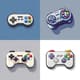 Retro Game Controller Pixel Icon - Vibrant Pixel Art Icon for Game Developers and Digital Creators 5
