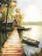 Peaceful Summer Day - Serene Summer Landscape Art for Relaxing Home and Office Decor 1
