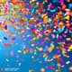 Celebration Confetti Burst - Colorful Party Rain - Vibrant Motion Graphics Overlays for Festive Video Enhancements 1