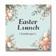 Easter Lunch Invitation Landscape - Elegant Spring-themed Invitation for Festive Gatherings and Personal Celebrations 5