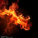 Dark Flame Dance - Isolated Fire on Black - Cinematic Motion Graphics Overlay for Dynamic Video Projects 3