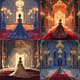 Royal Gown Princess Pixel Portrait - Charming Pixel Art Character for Creative Projects and Game Design 4