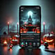 Halloween Night 4K Pumpkin Ambience - Cinematic Motion Backgrounds for Seasonal Video Projects and Creative Studios 4