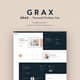 Grax Personal Portfolio Site - Sleek Developer Portfolio Theme for Modern Web Projects and Creatives 3