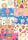 100 Sweet Tooth Fantasy Patterns - Playful Manga-Inspired Designs for Creators and Printables 1
