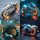 NeoRider Cybernetic Bike Concept - Futuristic Vehicle Design for Concept Artists and Visual Storytellers 4