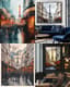 Street Photography Bustling Parisian View - Cinematic Urban Wall Art for Contemporary Spaces 4