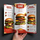 Burger Restaurant Menu Brochure - Trifold PSD Layout - Professional Editable Flyer Template for Marketing and Promotions 3