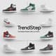 TrendStep Footwear Promo Reels & Posts - Animated Social Media Templates for Engaging Brand Campaigns 1