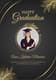 Gold Black Classy Happy Graduation Card - Elegant Graduation Invitation for Memorable Celebration and Timeless Keepsake 3