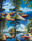 Summer Lakeside - Serene Landscape Art for Tranquil Spaces and Creative Decor 5