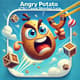 Angry Potato - HTML5 Casual Slingshot Game - Engaging Browser-Based Fun for All Ages and Developers 3