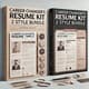 Career Changer's Resume Kit 2 Style Bundle - Professional Resume Templates for Career Transitions and Job Seekers 3