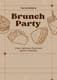 Food Brunch Illustrative Party Invitation - Vibrant Food-Themed Brunch Invitation for Creative Hosts and Event Planners 6