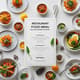Restaurant Food Menu Post - Social Media Promotion Template - Engaging Twitter Ad Designs for Restaurants and Food Brands 3