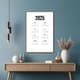 2025 Calendar Modern Typography Wall Design - Sleek Marketing Template for Professional Brand Promotion 3