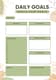 Emerald Days - Green Minimalist Planner - Sleek Goal Planner for Personal Growth and Productivity 1