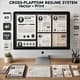Cross-Platform Resume System - Vector + Print - Professional Business CV Templates for Seamless Editing and Impactful Job Applications 4