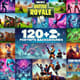 120+ Fortnite Backgrounds - Dynamic Gaming Textures for Creators and Content Producers 4