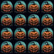Jack-o-Lantern Scare Patterns - Seasonal Cultural Designs for Festive Halloween Decor and Creative Projects 2025 3