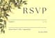 Green Watercolor Wedding RSVP Postcard - Elegant Business & Event Invitation Template for Memorable Celebrations 4