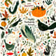 Green Illustration Happy Thanksgiving Postcard - Warm Autumn Greetings for Thoughtful Holiday Connections 6