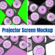 Projector Screen Mockup - Sleek Presentation Mockup for Designers and Marketers 4