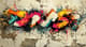 Detailed Throw-Up Design - Vibrant Urban Graffiti Art for Street Artists and Creative Projects 1