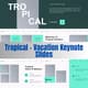 Tropical Vacation Keynote Slides - Vibrant Presentation Templates for Business & Creative Talks 3