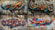 Bangkok Flow Curved Thai Street Art - Dynamic Calligraffiti Design for Urban Creatives and Visual Storytellers 3