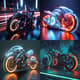 NeoRider Cybernetic Bike Concept - Futuristic Vehicle Design for Concept Artists and Visual Storytellers 3