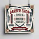 Barber Shop Flyer & Poster Template - Classic Grooming Promo - Timeless Marketing Design for Barbers and Salons 4