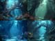 Coral Spires Aquatic Urban Oasis - Immersive Digital Urban Environment Art for Creators and Designers 3