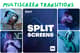Split Screen FX - MultiScreen Transitions - Dynamic Video Elements for Creators and Editors 3