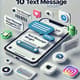 10 Text Message MOGRT - Dynamic Typography Animations for Engaging Video Content Creators 3