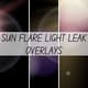 Sun Flare Light Leak Overlays - Cinematic Grain Textures for Photographers and Creators 3