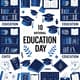 10 National Education Day Posters - Inspiring Learning Design Kit - Engaging Marketing Templates for Education Campaigns and Awareness Promotions 1
