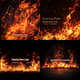 Roaring Flame Loop Intense Fire Animation - Cinematic Motion Graphic Overlays for Dynamic Video Projects 4