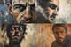 Earthy Toned Expressionistic Portrait of a Man - Artistic Expressionistic Portrait for Creative Projects and Personal Branding 4