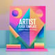 Artist Flyer Template - Modern Promo Flyer Design - Sleek Marketing Asset for Creative Promotions and Brand Growth 1
