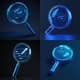 Blue Magnifier with Cursor Follow - Interactive 3D Template for Realistic UI and UX Prototyping 5