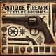 Antique Firearm Texture Brushes Photoshop - Vintage Texture Brushes for Realistic Aged Firearm Effects and Detailed Photo Editing 4