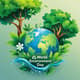 10 World Environment Day Posters - Green Earth PSD Designs for Impactful Eco Campaigns & Brand Awareness 5